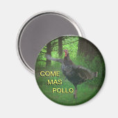 マ来スポーロおもしろいトルコミーム マグネット (正面/裏面)