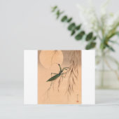 マ祈ンティスと月日本のの芸術1800年代 ポストカード (スタンド正面)