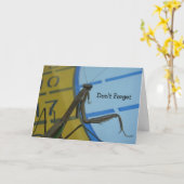 マ祈ンティス、止忘れめる カード (黄色い花)