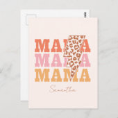 「マ素朴マ」の繰り返し ポストカード (正面/裏面)