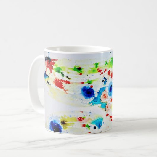 マ芸術的グ コーヒーマグカップ (正面左)