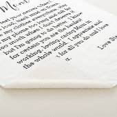 マ親愛マラブレター10代の若者パーソナライズされた シェルパブランケット (3/4)