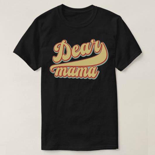 マ親愛マ Tシャツ (デザイン正面)