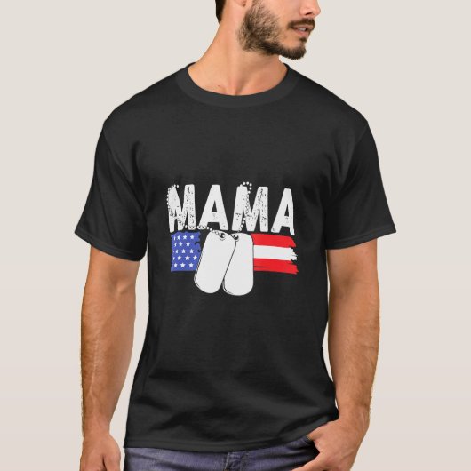 マ誇りを持ったマ退役軍人退役軍人日 Tシャツ (正面)