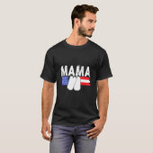 マ誇りを持ったマ退役軍人退役軍人日 Tシャツ (正面フル)