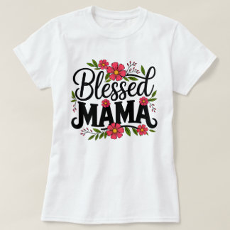 マ賛美フローラTシャツ | 母の日の贈り物 Tシャツ