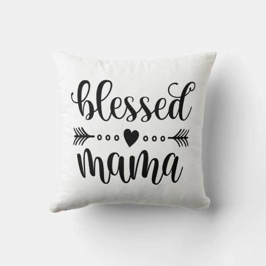 マ賛美マママズデイ引用文|装飾用クッション クッション (裏面)