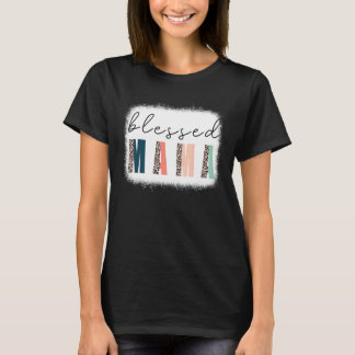 マ賛美マ漂白ママヒョウ Tシャツ