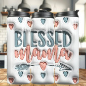 マ賛美マ3D膨らんだパフ タンブラー