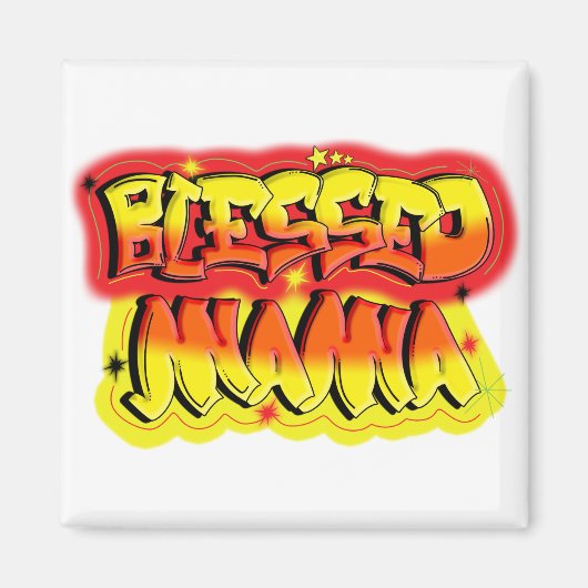 マ賛美マ マグネット (正面)