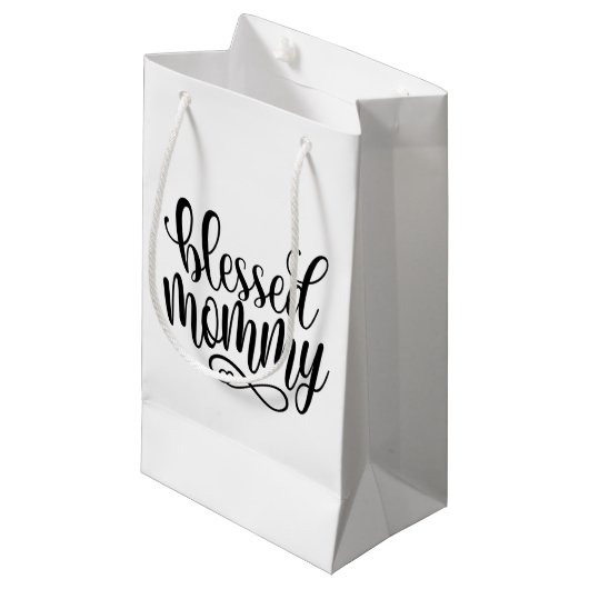 マ賛美マ·マザーズ·デイ·引用文|抱き枕 スモールペーパーバッグ (正面アングル)