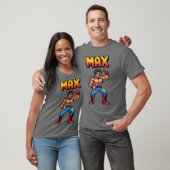 マ・ピエル ヒーロー レトロ マッスル ガール Tシャツ (ユニセックス)