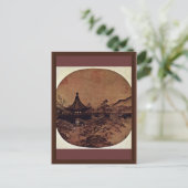 マ・リンのランプの光による予想スコア（最高品質） ポストカード (スタンド正面)