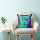 ミアウー顔! クッション (椅子)