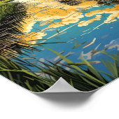 ミアクカリバー州パークフロリダトラベルアートヴィンテージ ポスター (角)