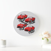 ミアタ世代 ラージ壁時計 (ホーム)