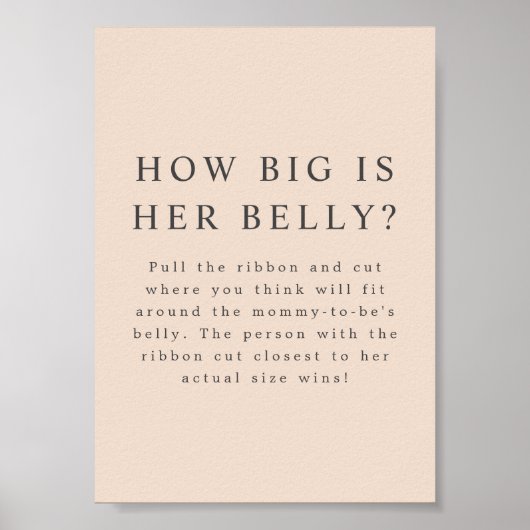 ミアボホアーストーンクリーム彼女の腹はどのぐらい大きい ポスター (正面)