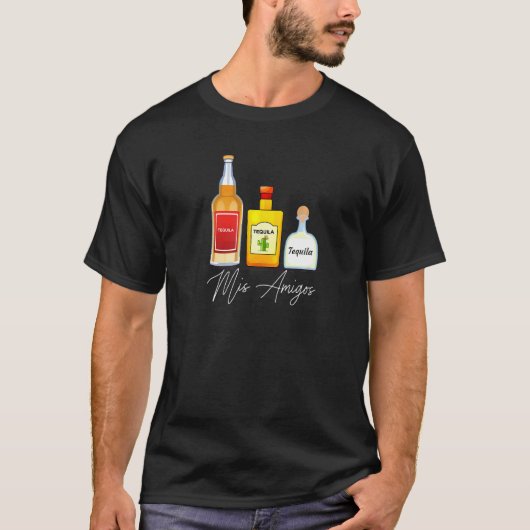 ミアミゴステキラトレンディー飲みことわざ Tシャツ (正面)