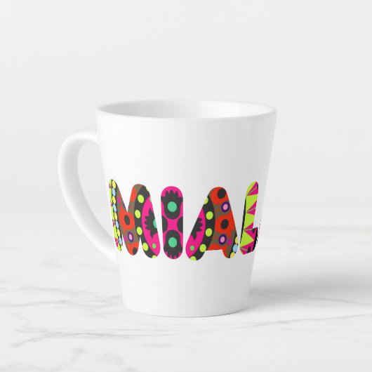 ミアルマ カフェラテマグ (左アングル)