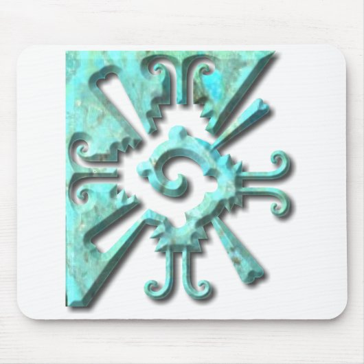 ミアンフナブクーターコイズ マウスパッド (正面)