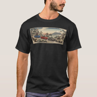 ミアータ マイク アート: 妖怪ドライブ Tシャツ