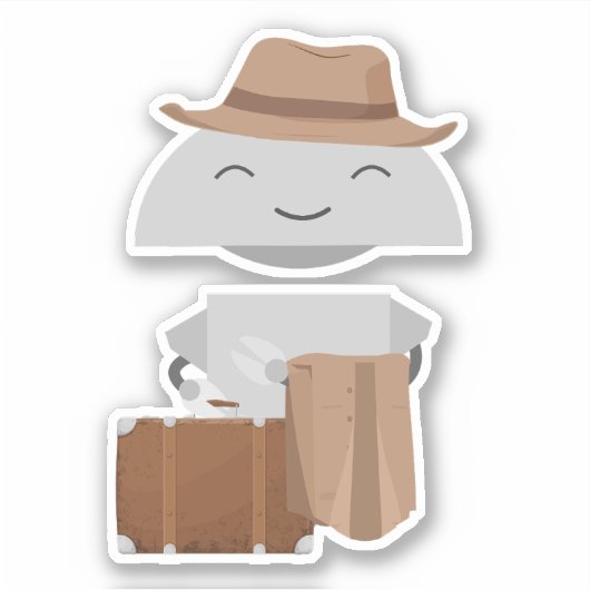 ミア旅行2 シール (正面)