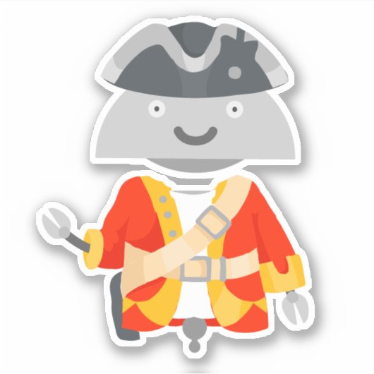 ミア海賊 シール (正面)