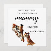 ミイママ誕生日カード シーズンカード (正面/裏面)