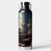 ミイムクイーンスティームパンクビクトリアンヴィンテージ ウォーターボトル (正面)