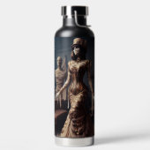 ミイムクイーンスティームパンクビクトリアンヴィンテージ ウォーターボトル (左面)