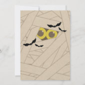 ミイムクラフト紙ハロウィーンの衣装パーティー 招待状 (裏面)