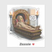 ミイラおもしろいム シール (シート)