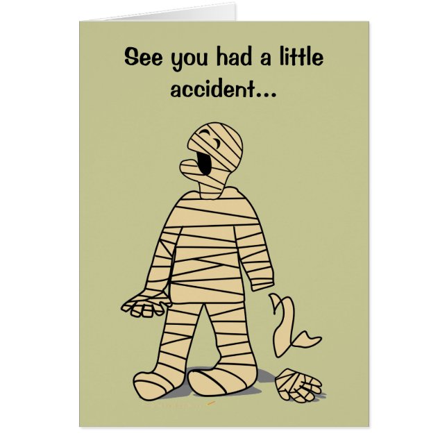 ミイラおもしろいーの壊れた手感じはすぐに良い (正面)