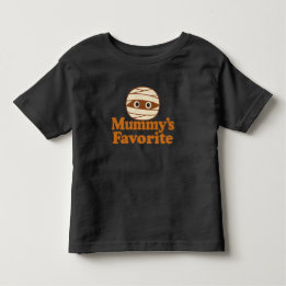 ミイラお気に入りのス – かわいいハロウィーン トドラーTシャツ