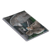 ミイラとオオカミ人飲みビアノート ノートブック (右側)