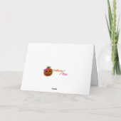 ミイラとハート カード (裏面)