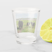 ミイラとベビーガロウェイ牛、ショットグラス ショットグラス (裏面)