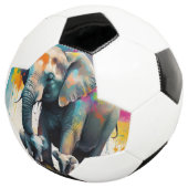 ミイラとベビーゾウのカラスプラッシュ。 サッカーボール (3/4)