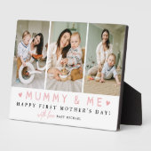 『ミイラとミー』 1日目の母の日3 xフォトコラージュ フォトプラーク (側面)