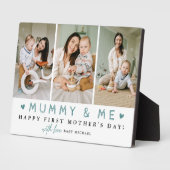 『ミイラとミー』 1日目の母の日3 xフォトコラージュ フォトプラーク (側面)