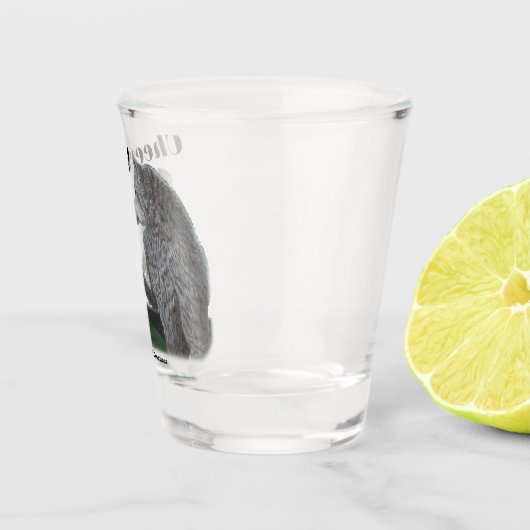 ミイラと人狼の飲むファンタジーアートショットグラス ショットグラス (右)