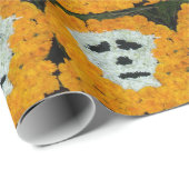 ミイラのスカル ラッピングペーパー (ロールコーナー)