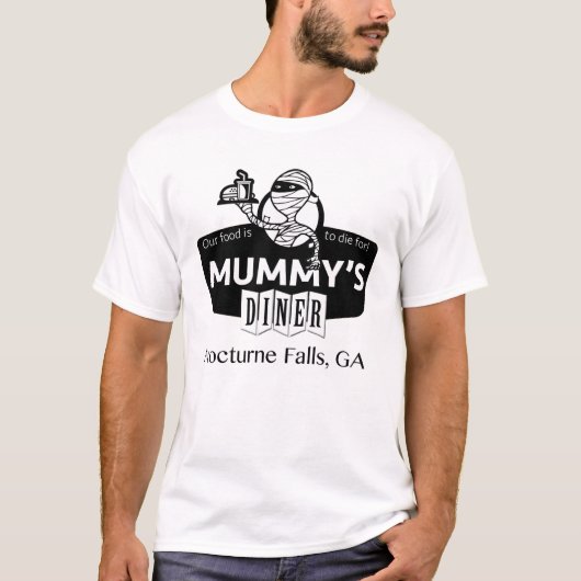 ミイラのダイナーユニセックスタンク Tシャツ (正面)