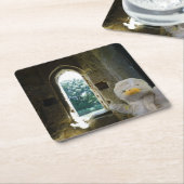 ミイラのダニー・ダック スクエアペーパーコースター (アングル)