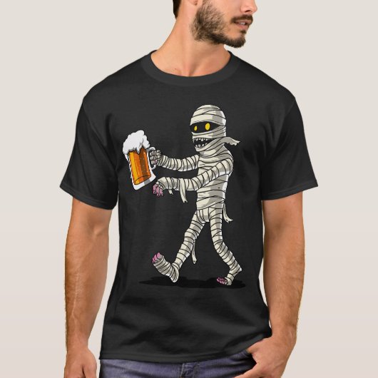 ミイラのハロウィンパーティー Tシャツ (正面)