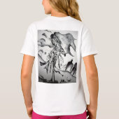 ミイラのハロウィン Tシャツ (裏面)