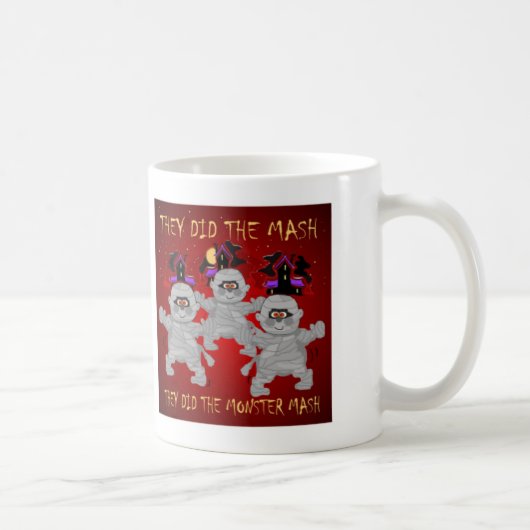 ミイラのマグ コーヒーマグカップ (右)