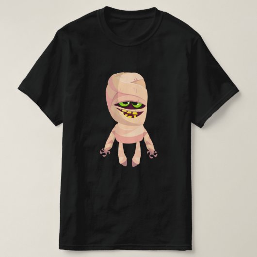 ミイラのメンズTシャツ Tシャツ (デザイン正面)