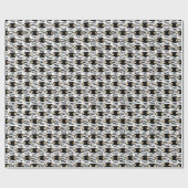 ミイラの包装紙のかわいいミイラのGiftwrappingの紙 ラッピングペーパー (フラット)