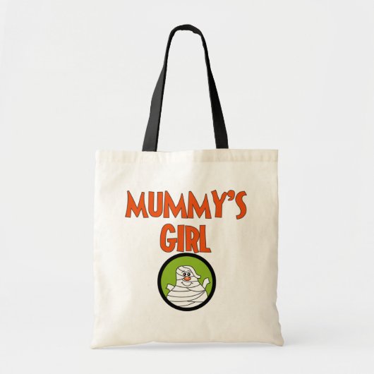 ミイラの女の子Tシャツとプレゼント トートバッグ (正面)